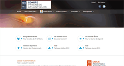 Desktop Screenshot of cdtennis64.fr